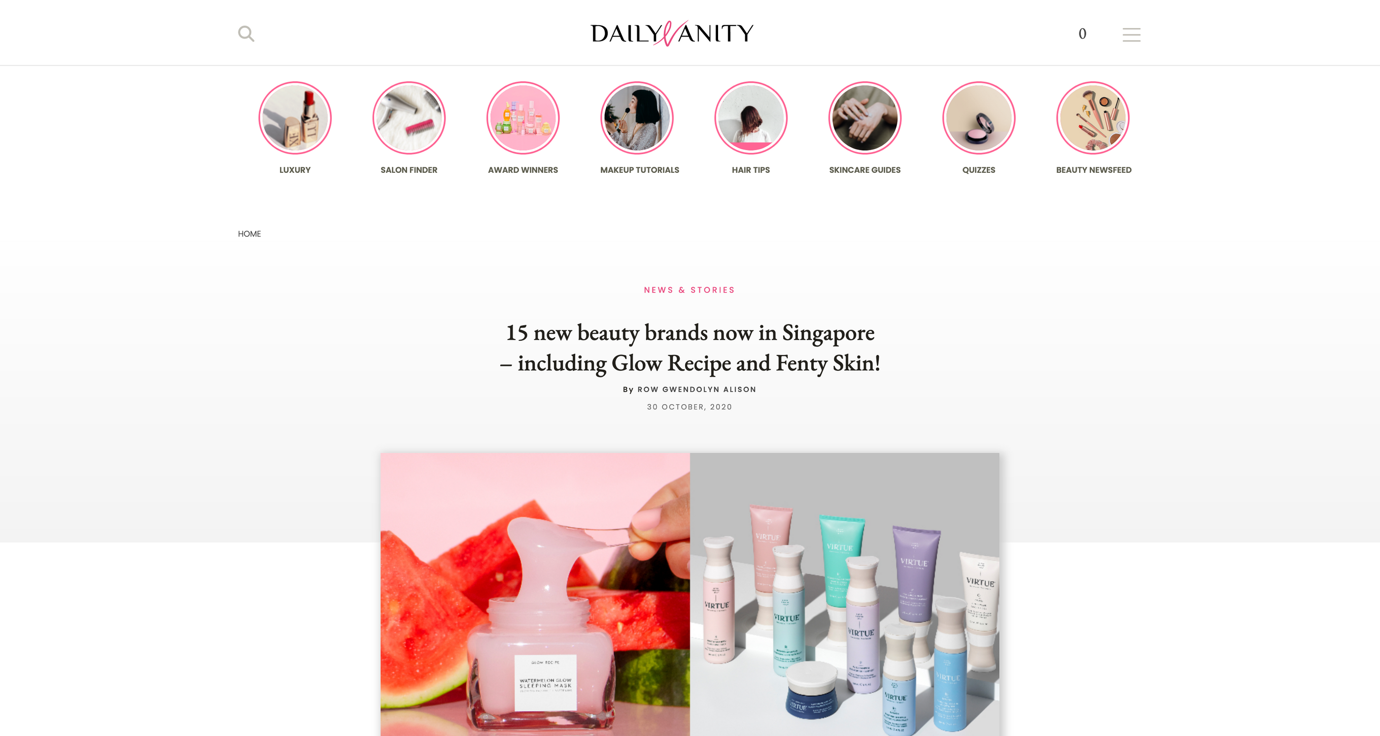 15 New Beauty Brands Now in Singapore by Daily Vanity