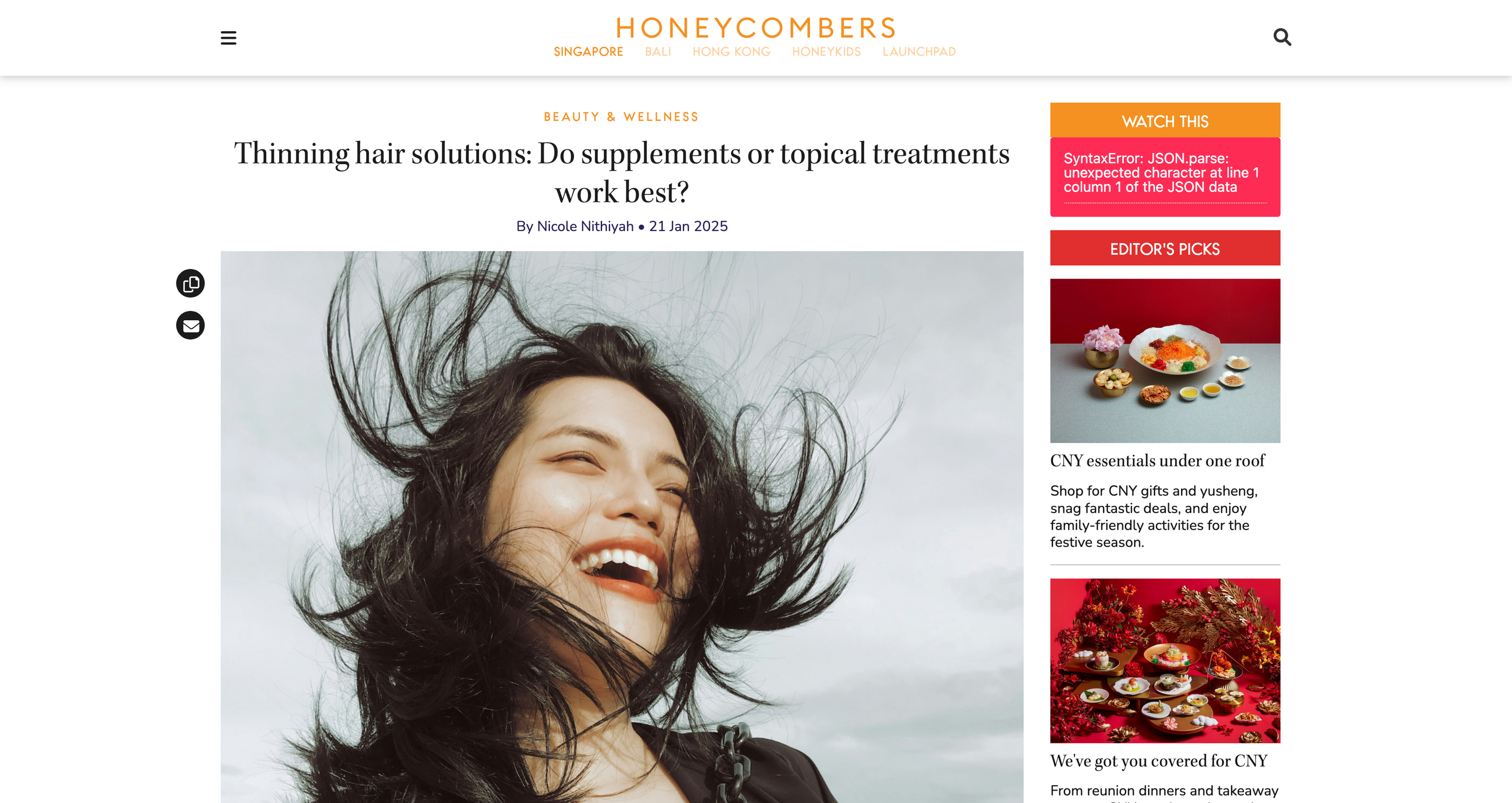 Thinning hair solutions: Do supplements or topical treatments work best?