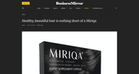 Healthy, beautiful hair is nothing short of a Miriqa