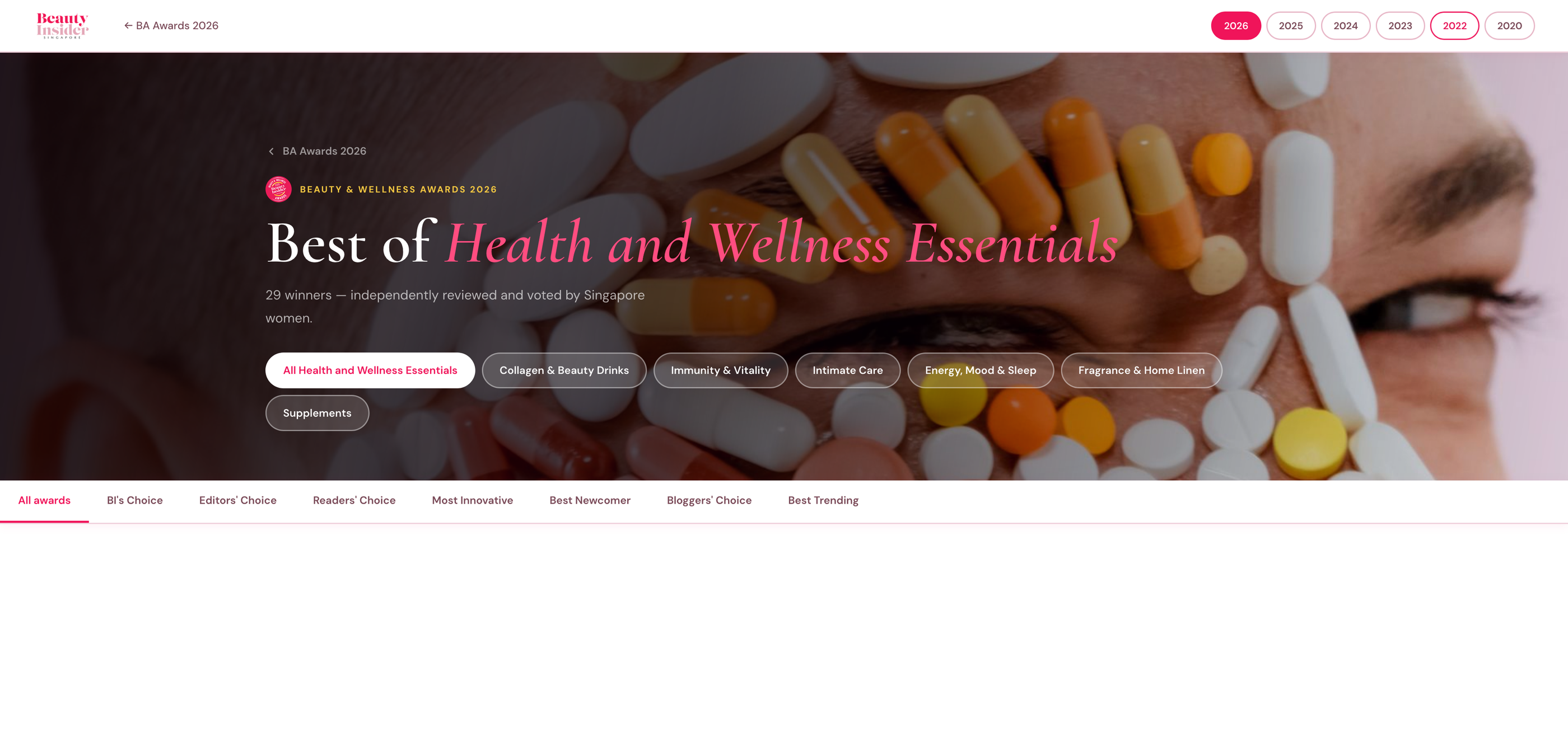 Best of Health and Wellness Essentials