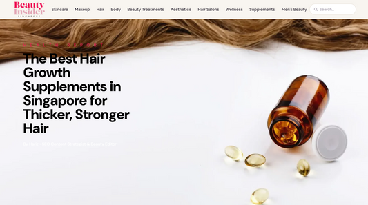 The Best Hair Growth Supplements in Singapore for Thicker, Stronger Hair