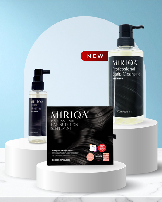 Power Growth Trio: Scalp Cleansing Shampoo + Hair Supplement + Keep It Healthy Hair Serum [Launch Promotion]