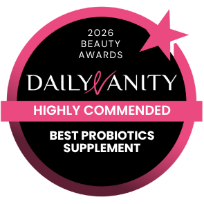 Dailyvanity Highly Commended Award For Best Probiotics Supplement 2026