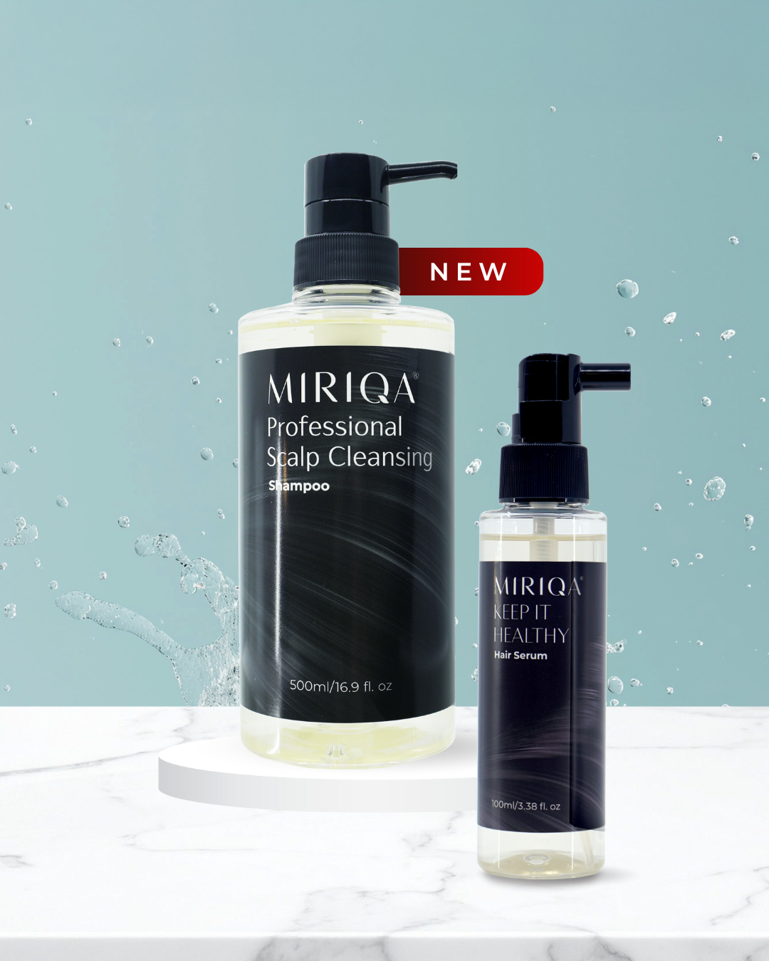 Scalp Cleansing Shampoo + Keep It Healthy Hair Serum Bundle