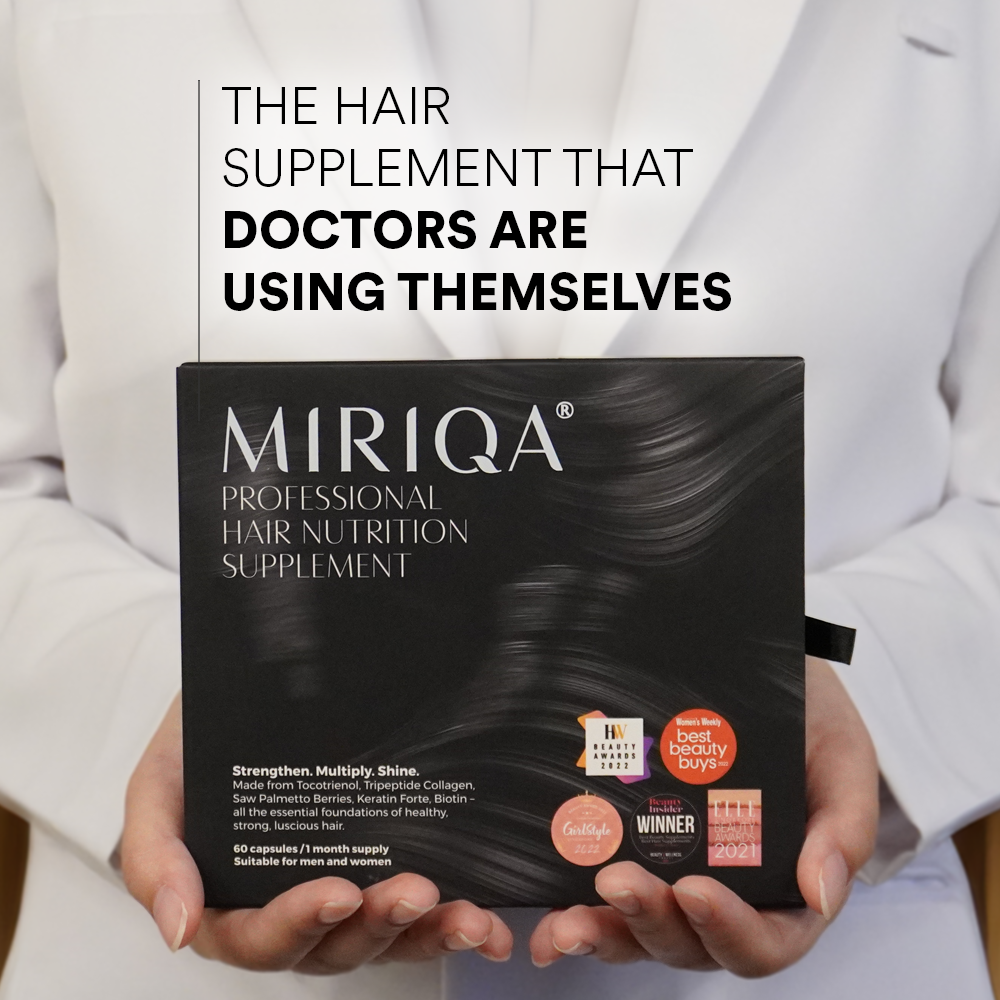 MIRIQA - The Hair Supplement that Doctors are Using Themselves