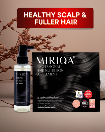 MIRIQA - The Perfect Pair for Healthier Scalp & Fuller Hair