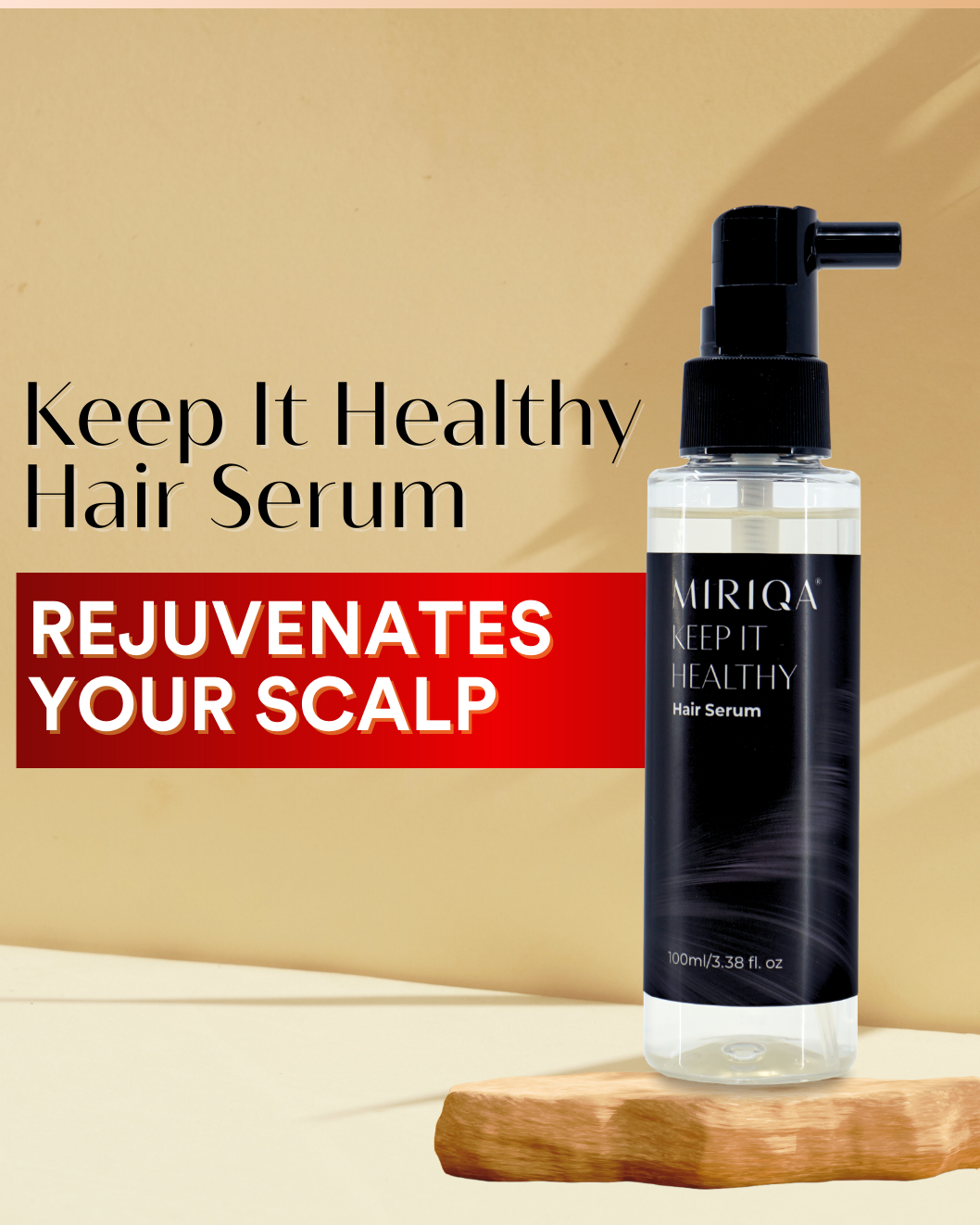 MIRIQA Keep It Healthy Hair Serum - Rejuvenates Your Scalp