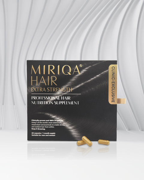 MIRIQA® Clinic-Exclusive Hair Supplement for Extra Strength MIRIQA® Clinic-Exclusive Hair Supplement for Extra Strength