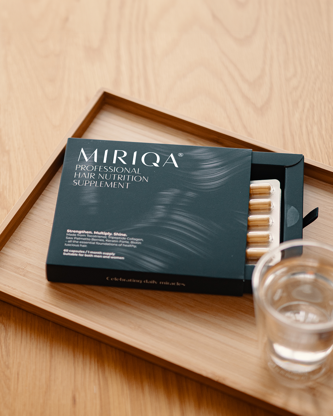 MIRIQA® Professional Hair Nutrition Supplement (12 Months Subscription)