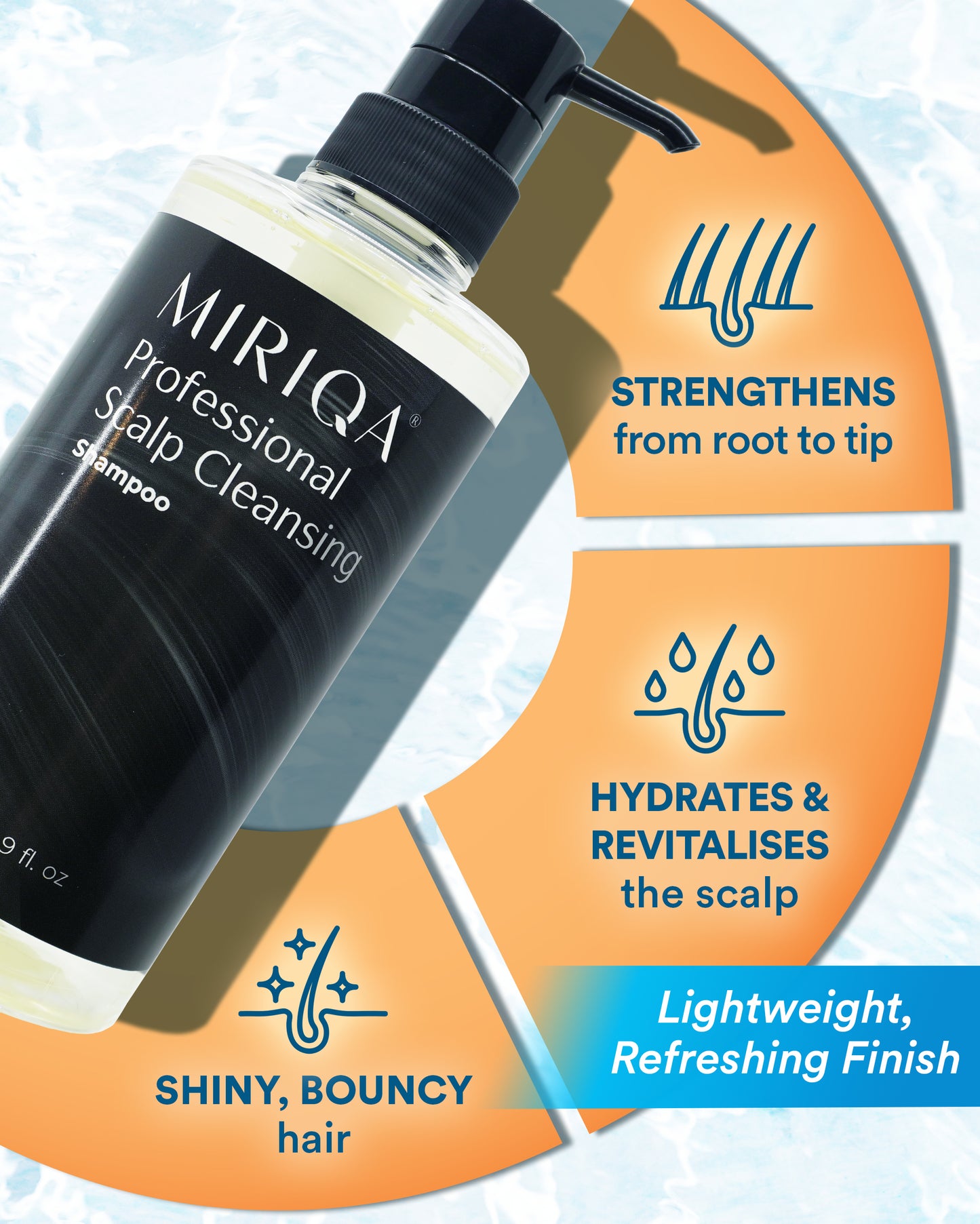 MIRIQA® Professional Scalp Cleansing Shampoo 500ml