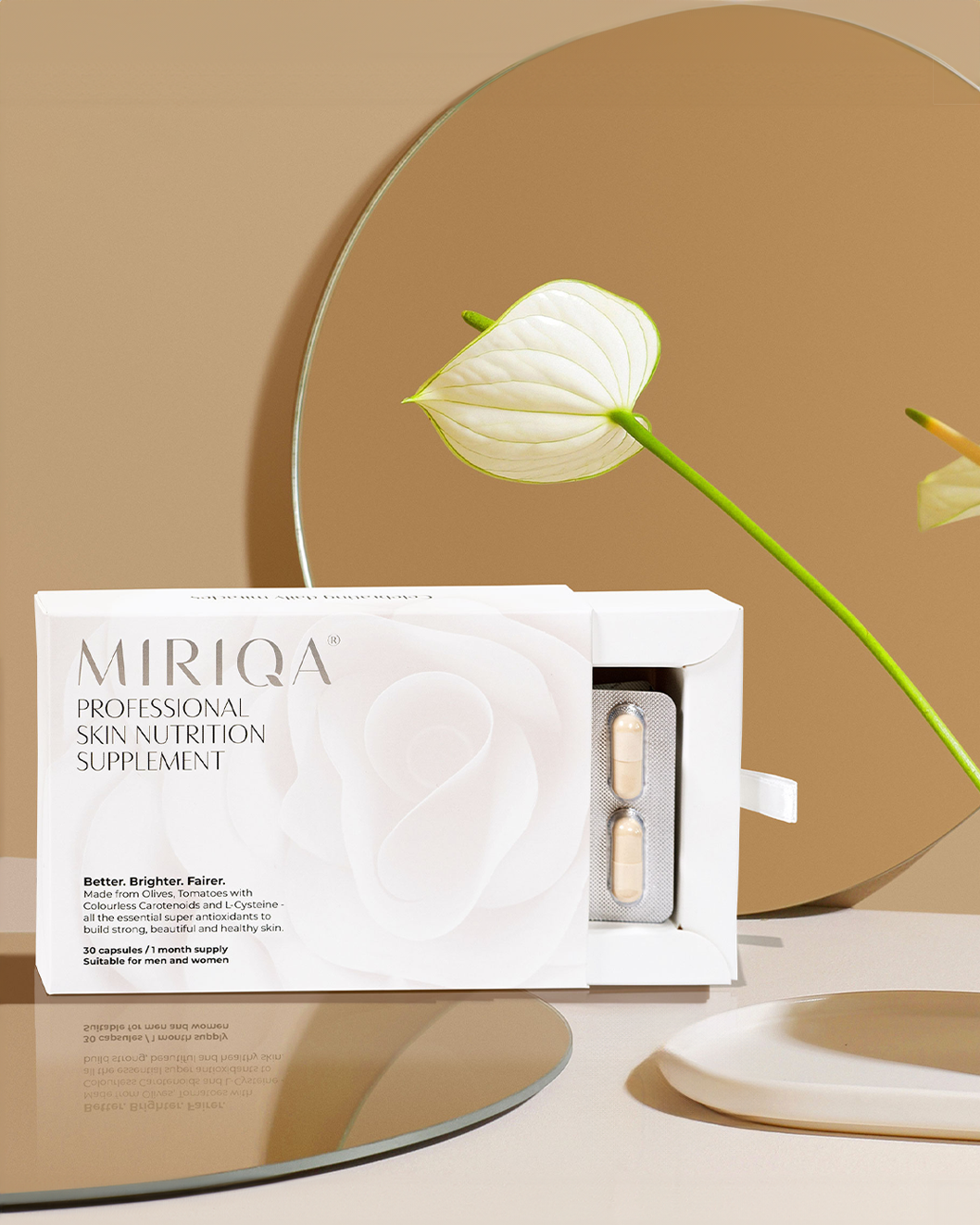 MIRIQA® Professional Skin Nutrition Supplement (12 Months Subscription)